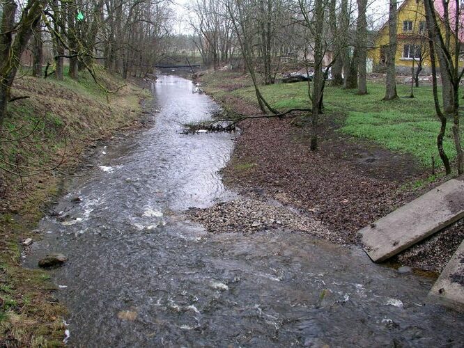 Maakond: Ida-Virumaa Veekogu nimi: Erra jõgi Pildistamise aeg: 24. aprill 2007 Pildistaja: H. Timm Pildistamise koht: Erra Asimuut: