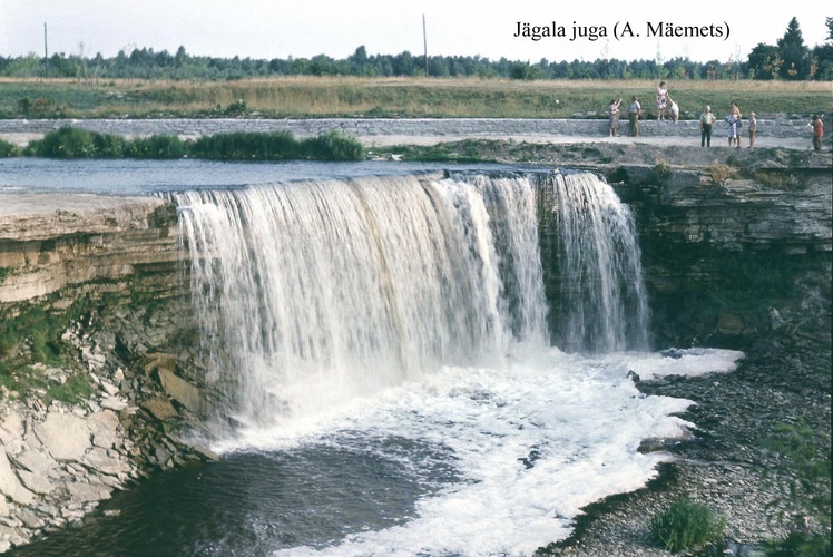 Maakond: Harjumaa Veekogu nimi: Jägala jõgi Pildistamise aeg: teadmata Pildistaja: A. Mäemets Pildistamise koht: juga Asimuut: