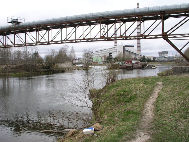 Maakond: Ida-Virumaa Veekogu nimi: Mustajõgi Pildistamise aeg: 24. aprill 2007 Pildistaja: H. Timm Pildistamise koht: Eesti SEJ Asimuut: