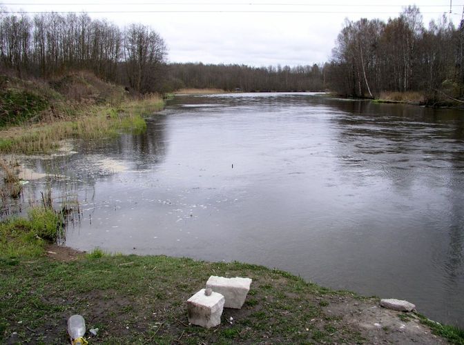 Maakond: Ida-Virumaa Veekogu nimi: Mustajõgi Pildistamise aeg: 24. aprill 2007 Pildistaja: H. Timm Pildistamise koht: Eesti SEJ Asimuut: