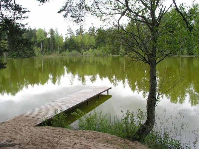 Maakond: Harjumaa Veekogu nimi: Nelijärve Vahejärv Pildistamise aeg: 24. mai 2004 Pildistaja: H. Timm Pildistamise koht: teadmata Asimuut: