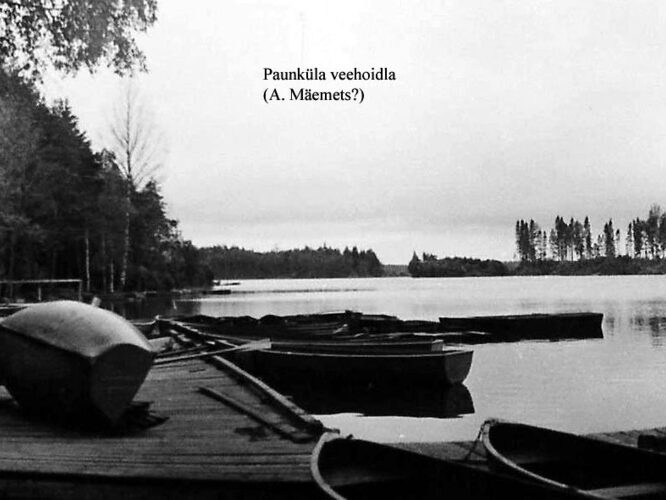 Maakond: Harjumaa Veekogu nimi: Paunküla veehoidla Pildistamise aeg: 1968 Pildistaja: A. Mäemets Pildistamise koht: teadmata Asimuut: