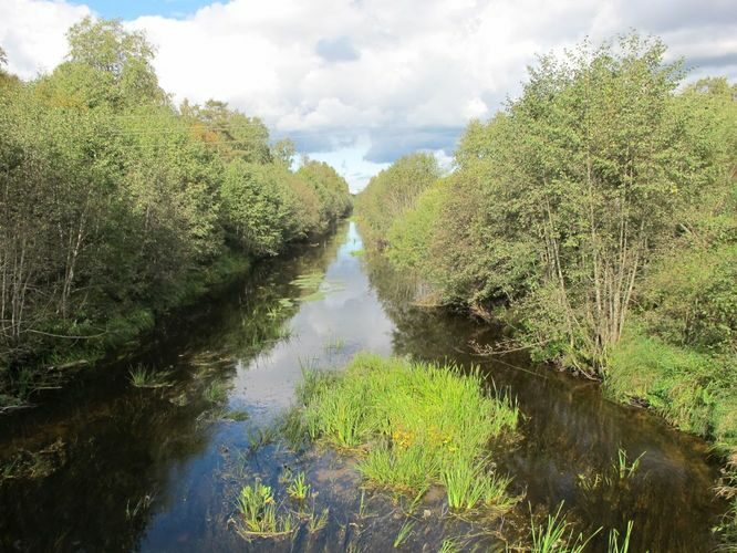 Maakond: Harjumaa Veekogu nimi: Pirita jõgi Pildistamise aeg: 20. september 2010 Pildistaja: H. Timm Pildistamise koht: õgvendatud, Vaida kohal Asimuut: