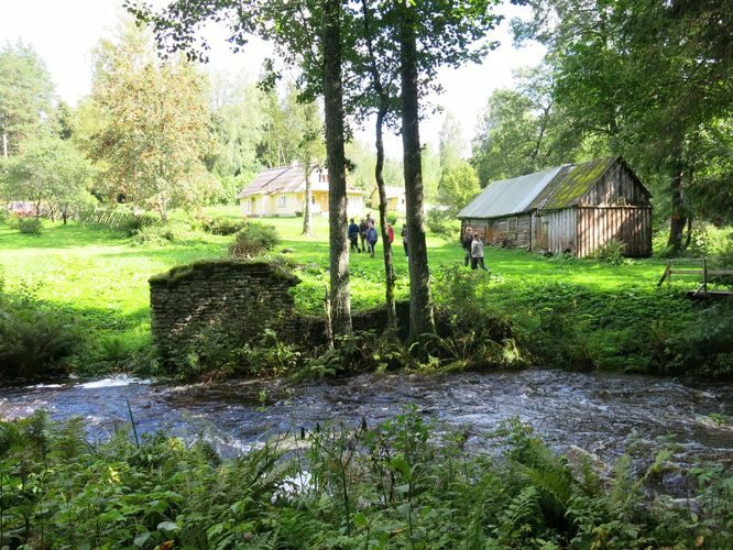 Maakond: Harjumaa Veekogu nimi: Pudisoo jõgi Pildistamise aeg: 27. august 2014 Pildistaja: H. Timm Pildistamise koht: Kalme Asimuut: