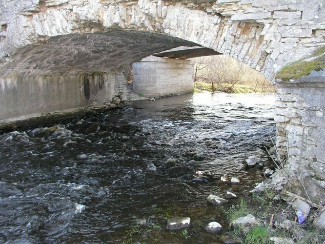 Maakond: Harjumaa Veekogu nimi: Vääna jõgi Pildistamise aeg: 27. aprill 2004 Pildistaja: H. Timm Pildistamise koht: Hüüru Asimuut: