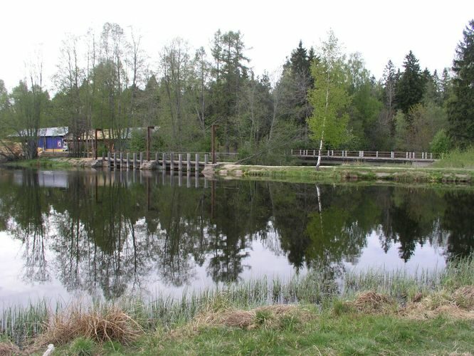 Maakond: Harjumaa Veekogu nimi: Valgejõgi Pildistamise aeg: 18. mai 2006 Pildistaja: H. Timm Pildistamise koht: Kotka paisjärv Asimuut: