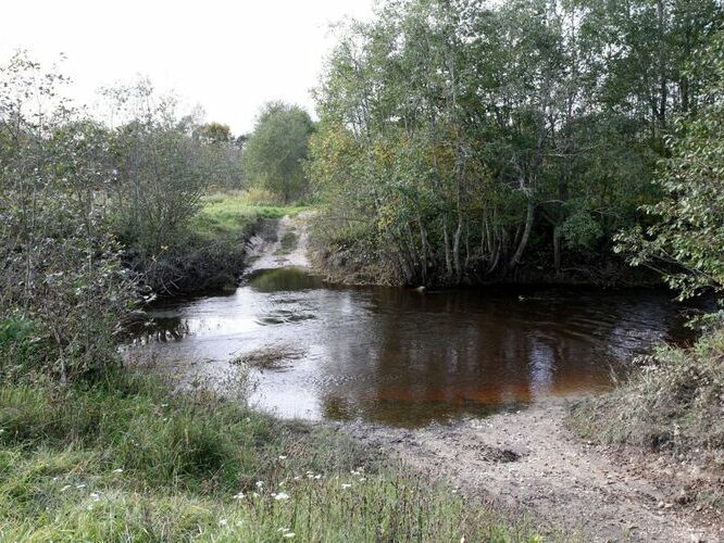 Maakond: Harjumaa Veekogu nimi: Vihterpalu jõgi Pildistamise aeg: 26. september 2008 Pildistaja: H. Timm Pildistamise koht: Hatu koole E kaldalt Asimuut: