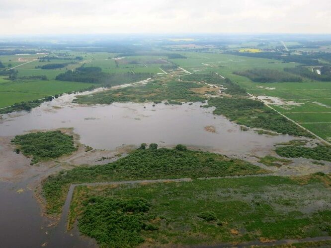 Maakond: Tartumaa Veekogu nimi: Aardla järv Pildistamise aeg: 29. mai 2013 Pildistaja: H. Timm Pildistamise koht: aerofoto Asimuut: