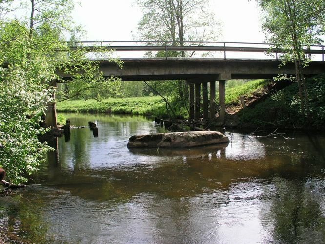 Maakond: Põlvamaa Veekogu nimi: Ahja jõgi Pildistamise aeg: 24. mai 2009 Pildistaja: H. Timm Pildistamise koht: Koorvere Asimuut: