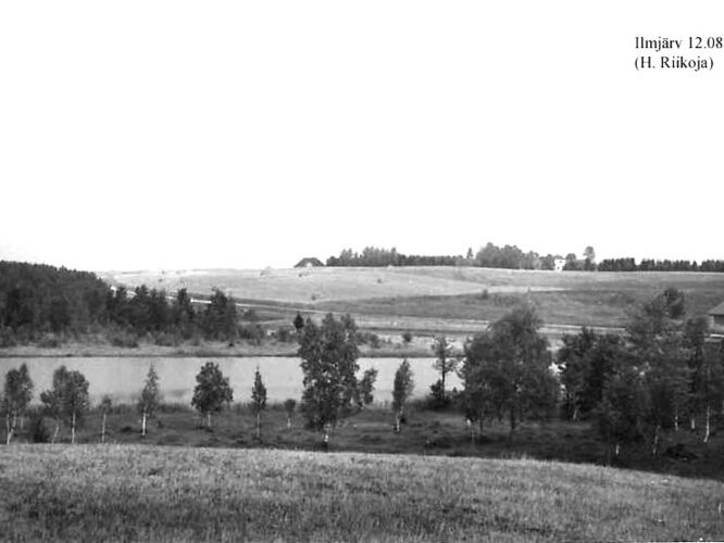 Maakond: Jõgevamaa Veekogu nimi: Ilmjärv Pildistamise aeg: 12. august 1928 Pildistaja: H. Riikoja Pildistamise koht: S kaldalt Asimuut: NNE