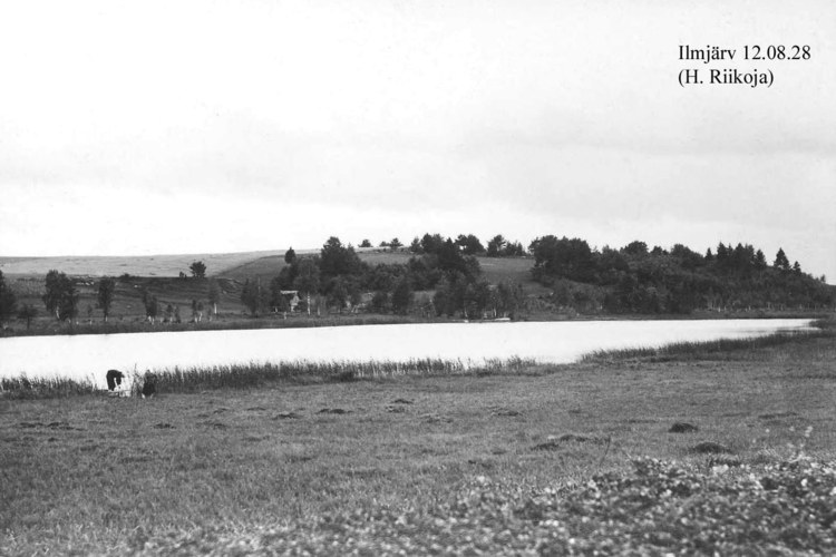 Maakond: Jõgevamaa Veekogu nimi: Ilmjärv Pildistamise aeg: 12. august 1928 Pildistaja: H. Riikoja Pildistamise koht: teadmata Asimuut: