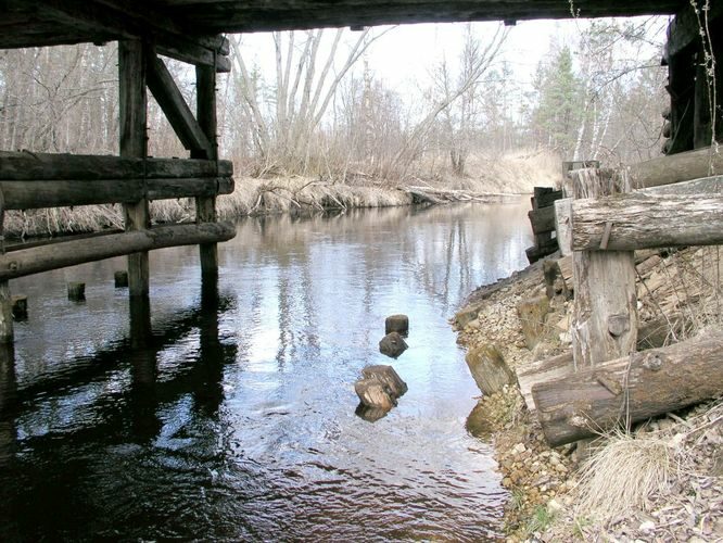 Maakond: Järvamaa Veekogu nimi: Jägala jõgi Pildistamise aeg: 24. aprill 2003 Pildistaja: H. Timm Pildistamise koht: Napu Asimuut: