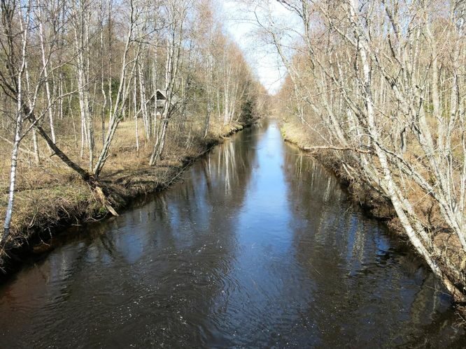 Maakond: Järvamaa Veekogu nimi: Jägala jõgi Pildistamise aeg: 27. aprill 2014 Pildistaja: H. Timm Pildistamise koht: Simisalu Asimuut: