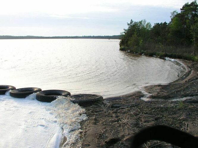 Maakond: Saaremaa Veekogu nimi: Järise järv Pildistamise aeg: 26. mai 2005 Pildistaja: H. Timm Pildistamise koht: teadmata Asimuut: