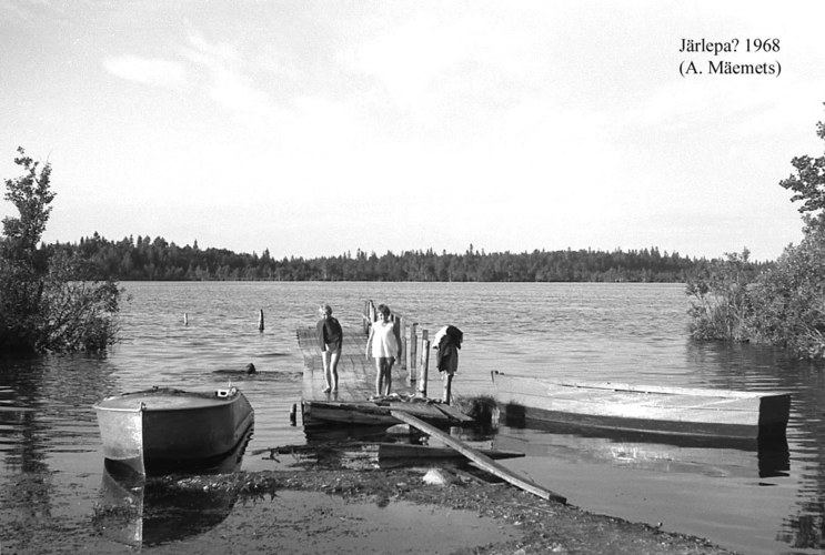 Maakond: Raplamaa Veekogu nimi: Järlepa järv Pildistamise aeg: 1968 Pildistaja: A. Mäemets Pildistamise koht: teadmata Asimuut:
