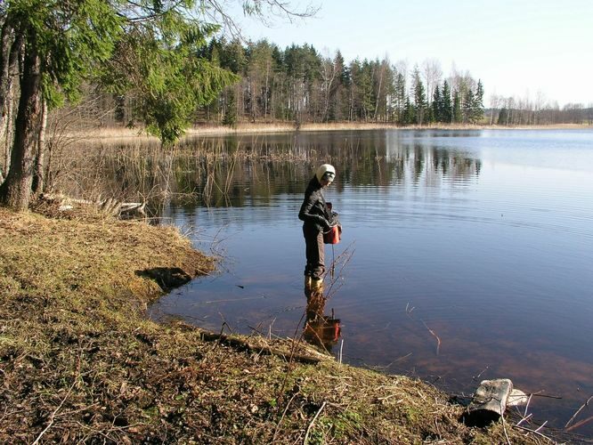 Maakond: Põlvamaa Veekogu nimi: Jõksi järv Pildistamise aeg: 26. aprill 2009 Pildistaja: H. Timm Pildistamise koht: teadmata Asimuut: