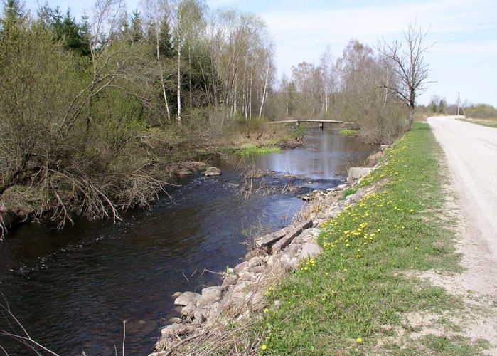 Maakond: Jõgevamaa Veekogu nimi: Kaave jõgi Pildistamise aeg: 7. mai 2007 Pildistaja: H. Timm Pildistamise koht: Trummi Asimuut: