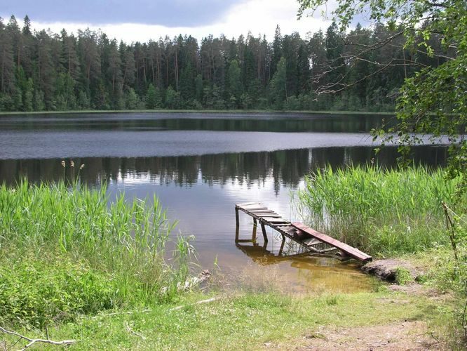 Maakond: Põlvamaa Veekogu nimi: Kooraste Kõverjärv Pildistamise aeg: 30. juuni 2005 Pildistaja: H. Timm Pildistamise koht: teadmata Asimuut: