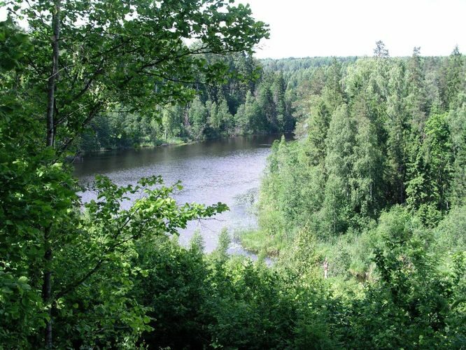 Maakond: Põlvamaa Veekogu nimi: Kooraste Pikkjärv Pildistamise aeg: 30. juuni 2005 Pildistaja: H. Timm Pildistamise koht: teadmata Asimuut: