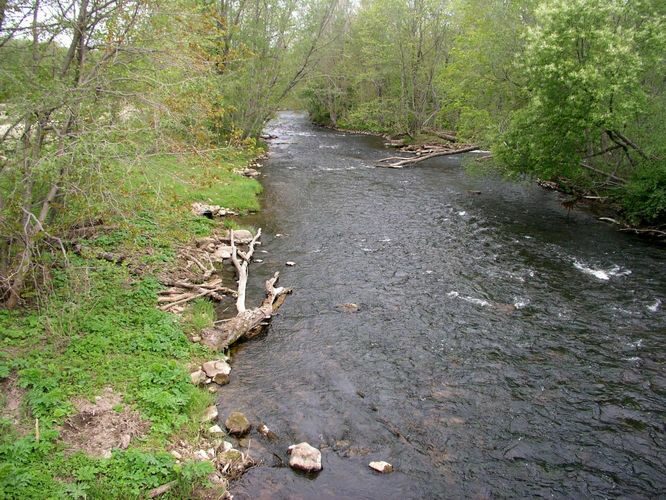 Maakond: Lääne-Virumaa Veekogu nimi: Kunda jõgi Pildistamise aeg: 18. mai 2006 Pildistaja: H. Timm Pildistamise koht: Lontova, sillalt Asimuut: