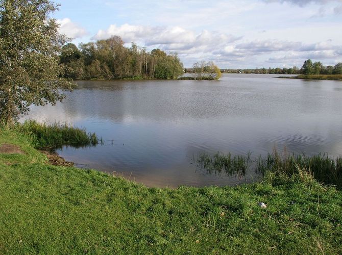 Maakond: Ida-Virumaa Veekogu nimi: Narva jõgi Pildistamise aeg: 7. oktoober 2009 Pildistaja: H. Timm Pildistamise koht: Gorodenka Asimuut: