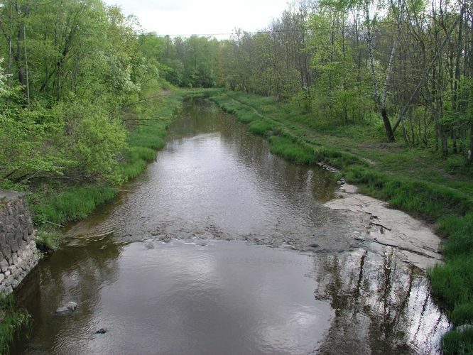 Maakond: Pärnumaa Veekogu nimi: Paadrema jõgi Pildistamise aeg: 13. mai 2008 Pildistaja: H. Timm Pildistamise koht: alamjooks Asimuut: