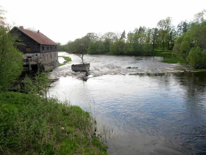 Maakond: Pärnumaa Veekogu nimi: Pärnu jõgi Pildistamise aeg: 19. mai 2012 Pildistaja: H. Timm Pildistamise koht: Suurejõe Asimuut: