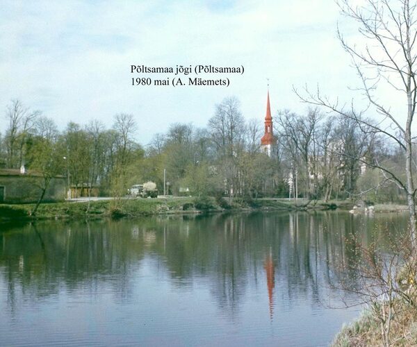Maakond: Järvamaa Veekogu nimi: Põltsamaa jõgi Pildistamise aeg: mai 1980 Pildistaja: A. Mäemets Pildistamise koht: P Asimuut:
