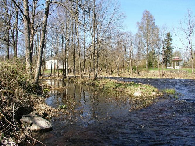 Maakond: Jõgevamaa Veekogu nimi: Põltsamaa jõgi Pildistamise aeg: 1. mai 2009 Pildistaja: H. Timm Pildistamise koht: Põltsamaa Asimuut: