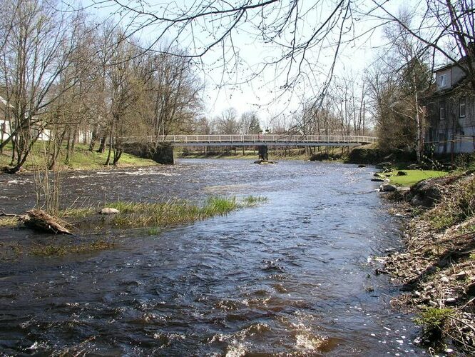 Maakond: Jõgevamaa Veekogu nimi: Põltsamaa jõgi Pildistamise aeg: 1. mai 2009 Pildistaja: H. Timm Pildistamise koht: Põltsamaa Asimuut: