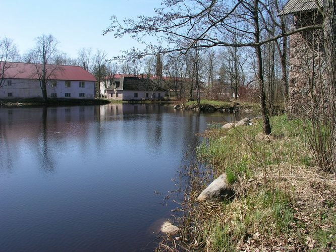 Maakond: Jõgevamaa Veekogu nimi: Põltsamaa jõgi Pildistamise aeg: 1. mai 2009 Pildistaja: H. Timm Pildistamise koht: Põltsamaa paisjärv Asimuut: