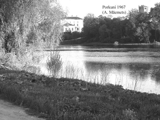 Maakond: Lääne-Virumaa Veekogu nimi: Porkuni järv Pildistamise aeg: 1967 Pildistaja: A. Mäemets Pildistamise koht: teadmata Asimuut: