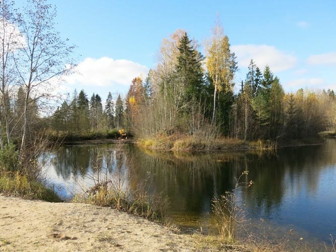 Maakond: Lääne-Virumaa Veekogu nimi: Selja karjäär Pildistamise aeg: 17. oktoober 2014 Pildistaja: H. Timm Pildistamise koht: teadmata Asimuut: