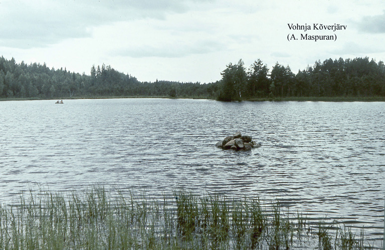 Maakond: Lääne-Virumaa Veekogu nimi: Vatku Kõverjärv Pildistamise aeg: teadmata Pildistaja: A. Maspuran Pildistamise koht: teadmata Asimuut: