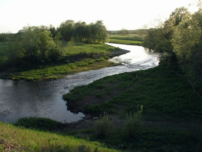 Maakond: Läänemaa Veekogu nimi: Velise ja Vigala jõgi Pildistamise aeg: 16. mai 2009 Pildistaja: H. Timm Pildistamise koht: ühinemiskoht Asimuut: