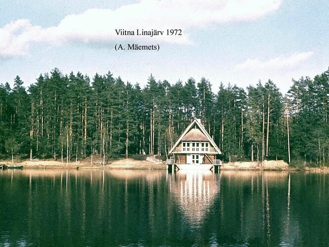 Maakond: Lääne-Virumaa Veekogu nimi: Viitna Linajärv Pildistamise aeg: 1972 Pildistaja: A. Mäemets Pildistamise koht: W kaldalt Asimuut: E