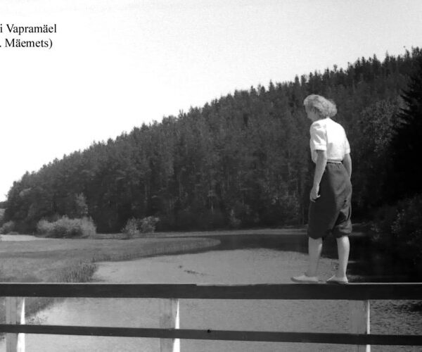 Maakond: Tartumaa Veekogu nimi: Elva jõgi Pildistamise aeg: 1954 Pildistaja: A. Mäemets Pildistamise koht: Vapram Asimuut: