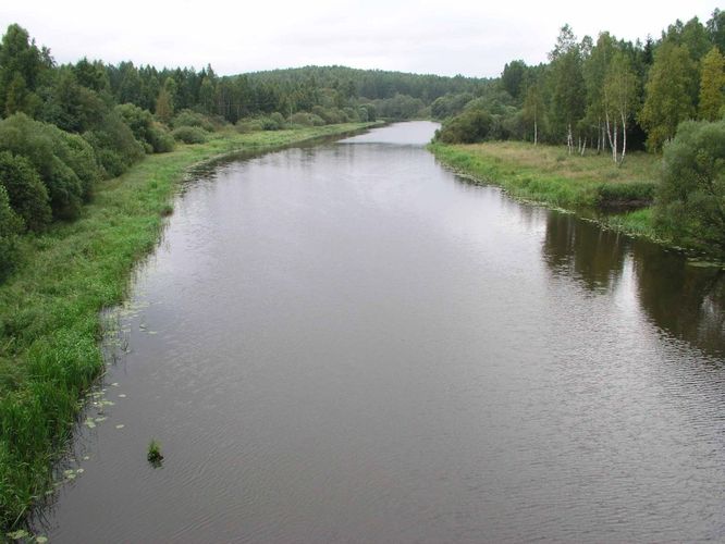 Maakond: Valgamaa Veekogu nimi: Emajõgi Pildistamise aeg: 28. august 2004 Pildistaja: H. Timm Pildistamise koht: Jõgeveste Asimuut: