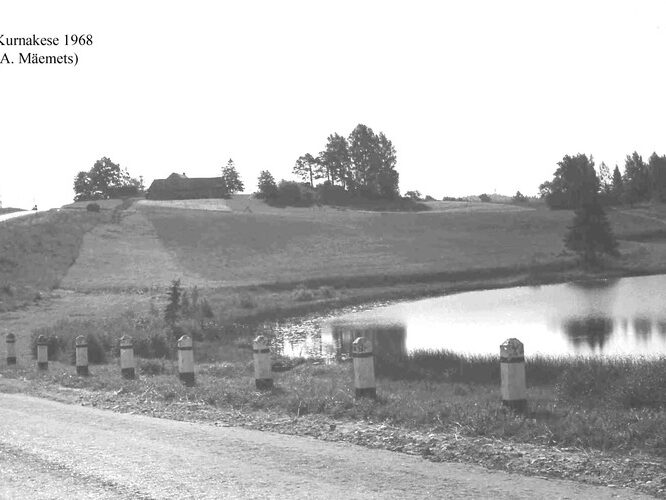 Maakond: Valgamaa Veekogu nimi: Kurnakese järv Pildistamise aeg: 1968 Pildistaja: A. Mäemets Pildistamise koht: E kaldalt Asimuut: SSW