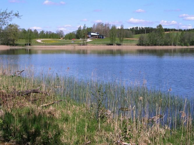 Maakond: Tartumaa Veekogu nimi: Pangodi järv Pildistamise aeg: 17. mai 2007 Pildistaja: H. Timm Pildistamise koht: Pikksaarelt S Asimuut: