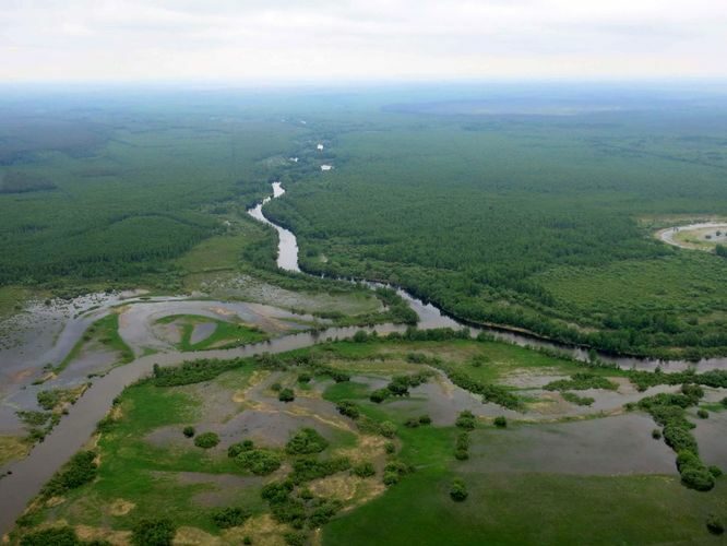 Maakond: Tartumaa Veekogu nimi: Põltsamaa jõgi ja Emajõgi Pildistamise aeg: 29. mai 2013 Pildistaja: H. Timm Pildistamise koht: aerofoto Asimuut: