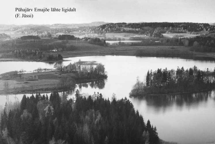 Maakond: Valgamaa Veekogu nimi: Pühajärv Pildistamise aeg: teadmata Pildistaja: F. Jüssi (Eesti Looduse arhiiv) Pildistamise koht: teadmata Asimuut: