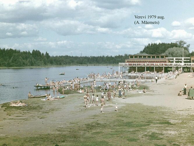 Maakond: Tartumaa Veekogu nimi: Verevi järv Pildistamise aeg: august 1979 Pildistaja: A. Mäemets Pildistamise koht: E-kaldalt Asimuut: NNW