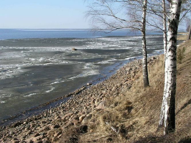 Maakond: Tartumaa Veekogu nimi: Võrtsjärv Pildistamise aeg: aprill 2006 Pildistaja: H. Timm Pildistamise koht: Limnoloogia Asimuut: