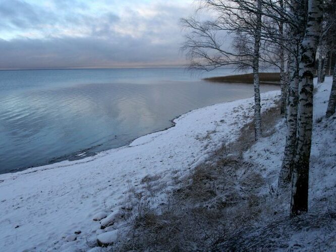 Maakond: Tartumaa Veekogu nimi: Võrtsjärv Pildistamise aeg: 20. detsember 2006 Pildistaja: H. Timm Pildistamise koht: Limnoloogia Asimuut: