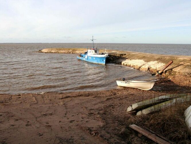 Maakond: Tartumaa Veekogu nimi: Võrtsjärv Pildistamise aeg: jaanuar 2007 Pildistaja: H. Timm Pildistamise koht: Limnoloogia Asimuut: