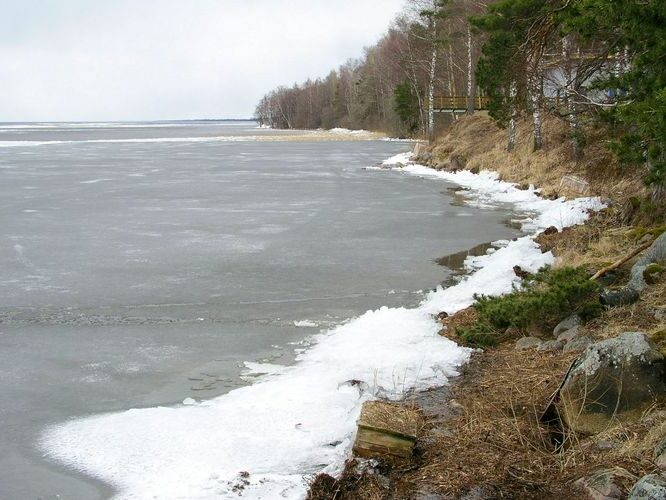 Maakond: Tartumaa Veekogu nimi: Võrtsjärv Pildistamise aeg: 18. aprill 2009 Pildistaja: H. Timm Pildistamise koht: Limnoloogia Asimuut: