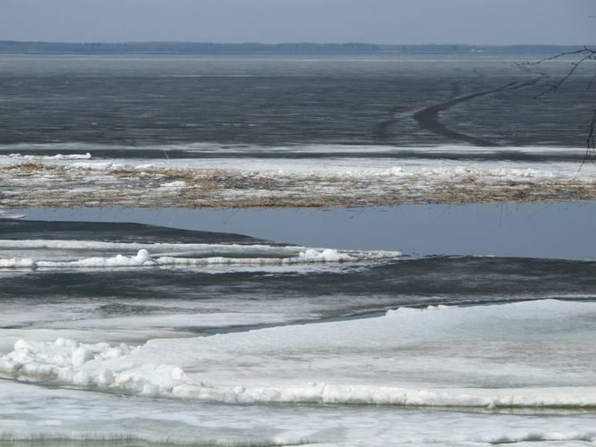 Maakond: Tartumaa Veekogu nimi: Võrtsjärv Pildistamise aeg: 18. aprill 2011 Pildistaja: H. Timm Pildistamise koht: Limnoloogia Asimuut: