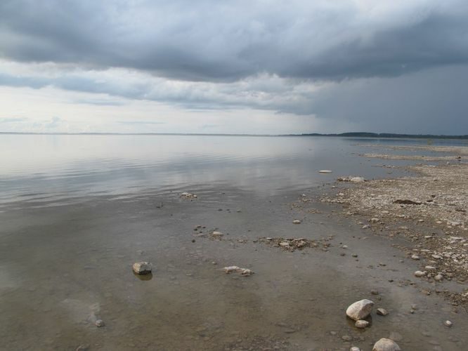 Maakond: Tartumaa Veekogu nimi: Võrtsjärv Pildistamise aeg: 24. august 2014 Pildistaja: H. Timm Pildistamise koht: Renni nukk Asimuut: