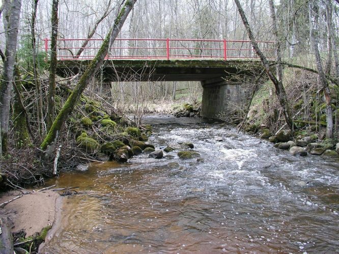 Maakond: Viljandimaa Veekogu nimi: Ärma jõgi Pildistamise aeg: 20. mai 2007 Pildistaja: H. Timm Pildistamise koht: Kärstna tee Asimuut: